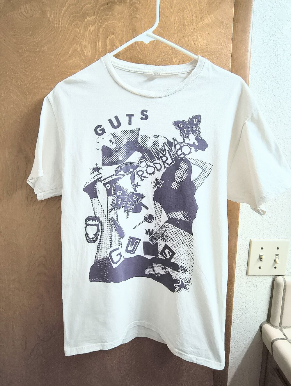 Olivia Rodrigo 2023 Guts Graphic T Shirt